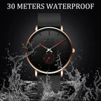 LIGE 2025 New Fashion Sports Mens Watches Top Brand Luxury Waterproof Simple Ultra-Thin Watch Men Quartz Clock Relogio Masculino Gola Watches