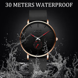 LIGE 2025 New Fashion Sports Mens Watches Top Brand Luxury Waterproof Simple Ultra-Thin Watch Men Quartz Clock Relogio Masculino