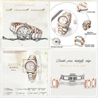 LIGE Brand Sunkta Women Watch 2020 Fashion Ladies Ceramic Wrist Watch Women Dress Watches Stainless Steel Waterproof Date Clock Gola Watches