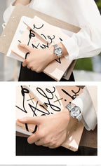 New Fashion Women Watches LIGE Top Brand Ladies Luxury Creative Steel Women Bracelet Watches Female Quartz Waterproof Watch Gift Gola Watches