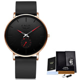 LIGE 2025 New Fashion Sports Mens Watches Top Brand Luxury Waterproof Simple Ultra-Thin Watch Men Quartz Clock Relogio Masculino