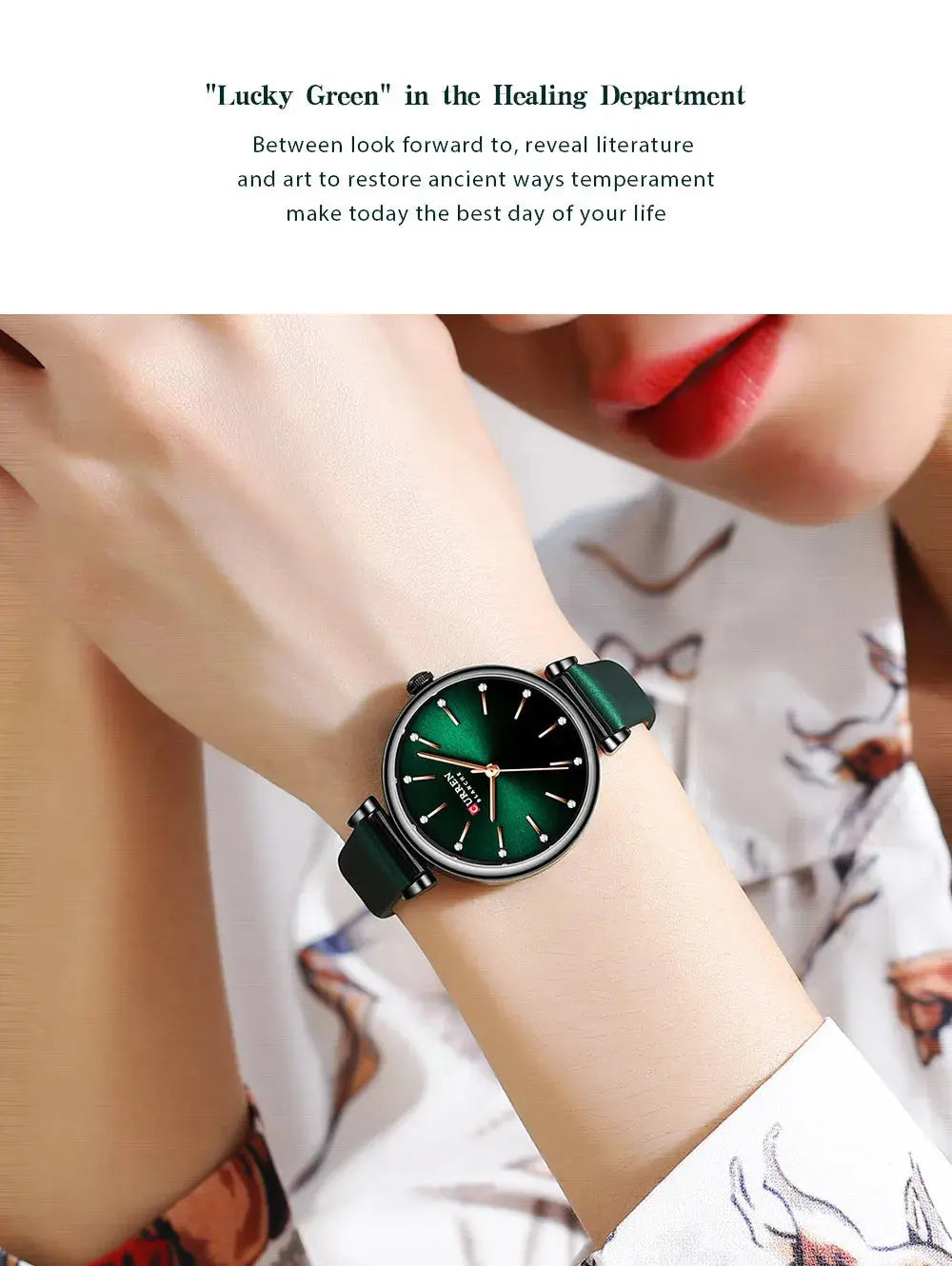 CURREN Fashion Classic Quartz Women Watch Leather Retro Waterproof Clock Ladies Rose Gold Bracelet Wristwatch Relogio Feminino Gola Watches