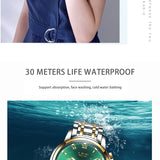 New Fashion Women Watches LIGE Top Brand Ladies Luxury Creative Steel Women Bracelet Watches Female Quartz Waterproof Watch Gift