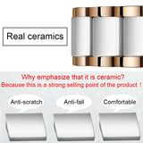 LIGE Brand Sunkta Women Watch 2020 Fashion Ladies Ceramic Wrist Watch Women Dress Watches Stainless Steel Waterproof Date Clock