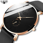 LIGE New Fashion Mens Watches Top Brand Luxury Sport Gola Watches