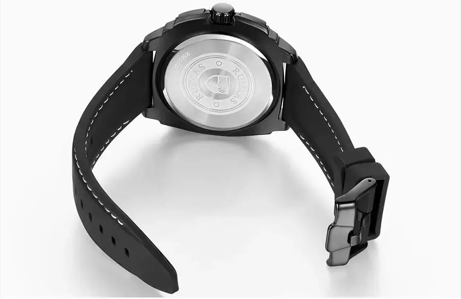 MEGIR & RUIMAS Fashion Man Sport Quartz Watch Luxury Top Brand Silicone Men's Watches Military Waterproof Date Wristwatch Male Gola Watches