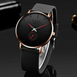 LIGE 2025 New Fashion Sports Mens Watches Top Brand Luxury Waterproof Simple Ultra-Thin Watch Men Quartz Clock Relogio Masculino