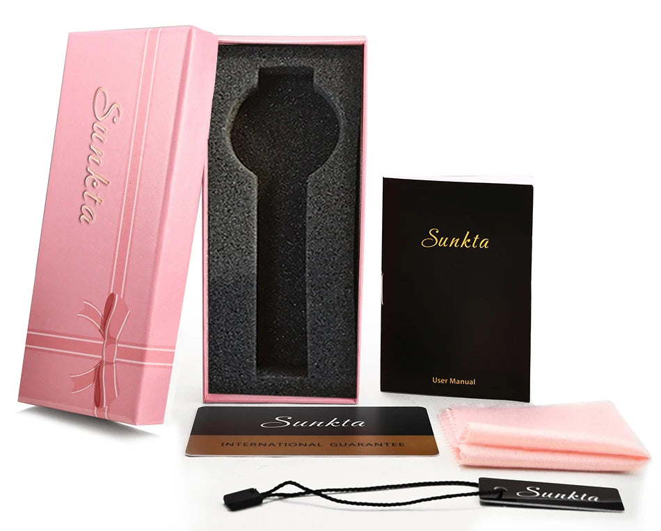 LIGE Brand Sunkta Women Watch 2020 Fashion Ladies Ceramic Wrist Watch Women Dress Watches Stainless Steel Waterproof Date Clock