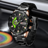 CURREN Men Watch Top Brand Luxury Sports Quartz Mens Watches Full Steel Waterproof Chronograph Wristwatch Men Relogio Masculino