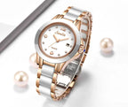 LIGE Brand Sunkta Women Watch 2020 Fashion Ladies Ceramic Wrist Watch Women Dress Watches Stainless Steel Waterproof Date Clock Gola Watches