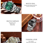 New Fashion Women Watches LIGE Top Brand Ladies Luxury Creative Steel Women Bracelet Watches Female Quartz Waterproof Watch Gift Gola Watches