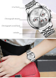 New Fashion Women Watches LIGE Top Brand Ladies Luxury Creative Steel Women Bracelet Watches Female Quartz Waterproof Watch Gift