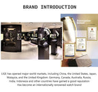 2025 New Mens Watches LIGE Top Brand Luxury Leather Casual Quartz Watch Men's Sport Waterproof Clock Watch Relogio Masculino+Box Gola Watches