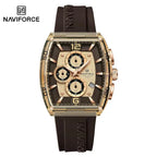 Top Brand NAVIFORCE Fashion Watches for Men Quartz Silicone Strap 50M Waterproof Date Original Man's WristWatch Reloj Hombr 2025 My Store