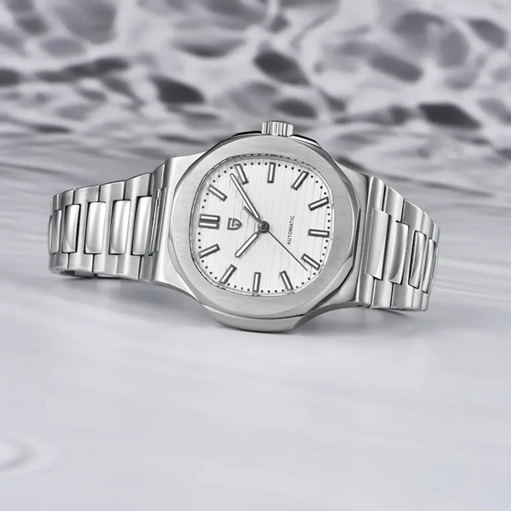 2025 New PAGANI DESIGN Watches Rose Gold Luxury Automatic Mechanical Men's Watch Sapphire Glass Stainless Steel Waterproof Clock Gola Watches