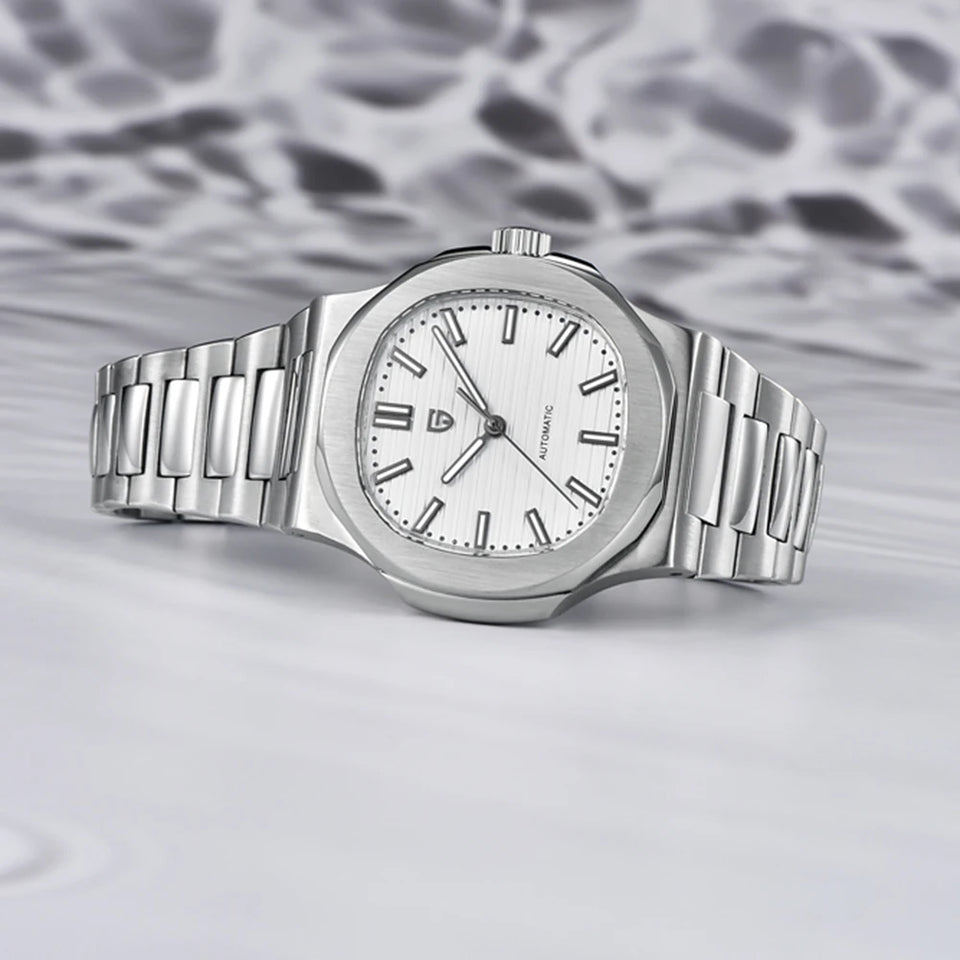 2025 New PAGANI DESIGN Watches Rose Gold Luxury Automatic Mechanical Men's Watch Sapphire Glass Stainless Steel Waterproof Clock