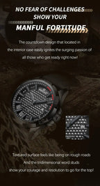 Top Brand NAVIFORCE  Men Quartz Watch Sports Shockproof Waterproof Leather Male Fashion Luxury WristWatch Casual Calendar Clock My Store