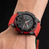 NAVIFORCE Luxury Man Watch Quartz Waterproof Luminous Date Chronograph Leather Men Wristwatch Military Sports Men's Watches