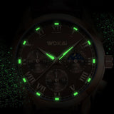 Fashion Men Luxury Watches Mens Business PU Leather Quartz Watch Gifts For Male Calendar Wristwatch Relogio Masculino