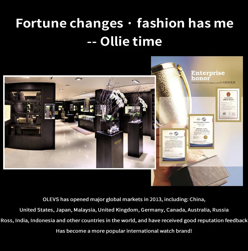 OLEVS Men's Watch Brand Business Waterproof Luminous Week Date Quartz Watch Fashion Leather Strap Classic Luxury Men's Watch