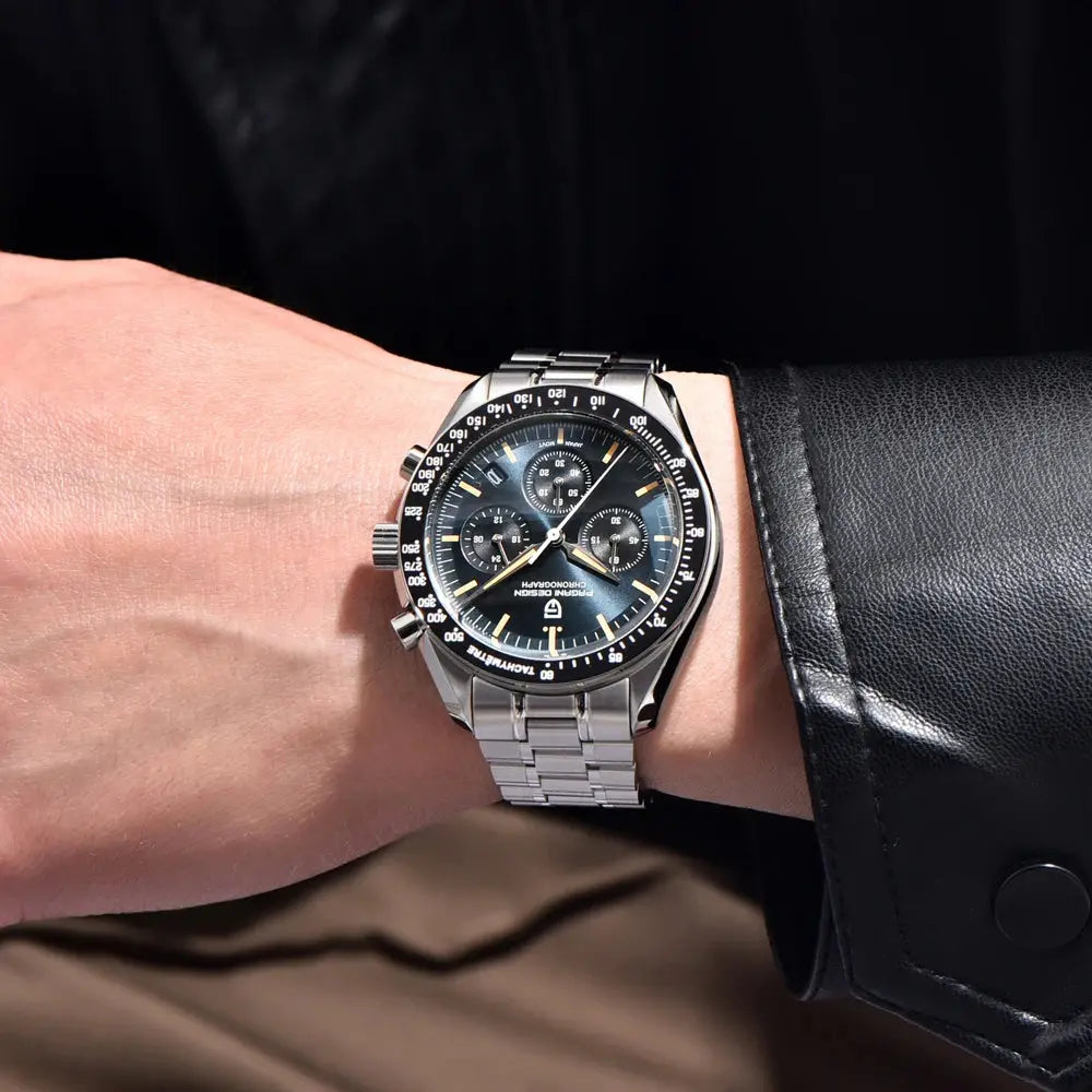 PAGANI DESIGN Moonwatch PD-1701 — Premium Chronograph with Japanese VK63 Movement Gola Watches