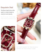 POEDAGAR Luxury High Quality Women Wristwatch Waterproof Date Rectangle Watch For Woman Leather Quartz Women's Watches Reloj+Box My Store