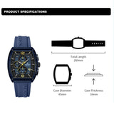 Top Brand NAVIFORCE Fashion Watches for Men Quartz Silicone Strap 50M Waterproof Date Original Man's WristWatch Reloj Hombr 2025