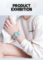 NAVIFORCE Women's Waterproof Watch Fashion Casual Luminous Display Quartz Wristwatch with Silicone Band Reloj Mujer High Quality My Store