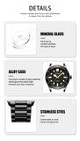 CURREN 2025 New Luxury Watch Business Waterproof Male Clock Luminous Stainless Steel Quartz Men Watch reloj hombre