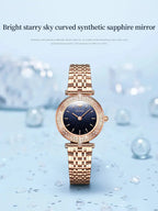 OUPINKE 3191 Luxury Women Watch Original Top Brand Waterproof Sapphire Mirror Diamond Watch Swiss Movement Quartz Women Watch Gola Watches