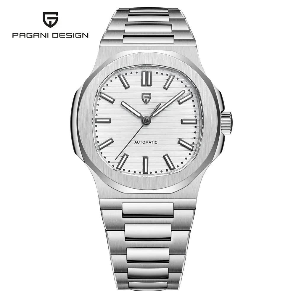 2025 New PAGANI DESIGN Watches Rose Gold Luxury Automatic Mechanical Men's Watch Sapphire Glass Stainless Steel Waterproof Clock Gola Watches