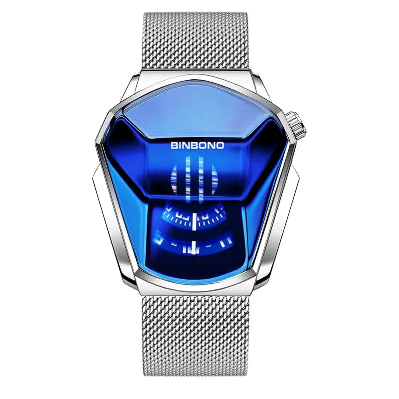 UTHAI New Men's Watch Fashion Luxury Creative New Concept Luminous Calendar Waterproof Small Tripod Quartz Watch watches for man Gola Watches