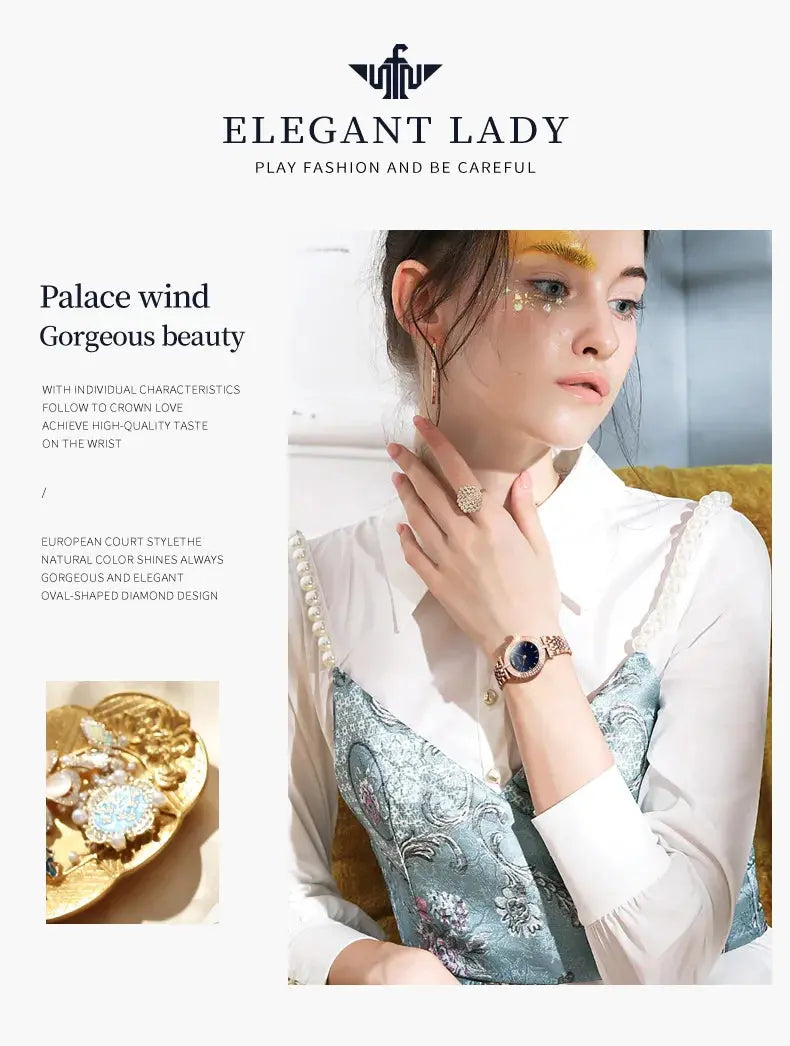 OUPINKE 3191 Luxury Women Watch Original Top Brand Waterproof Sapphire Mirror Diamond Watch Swiss Movement Quartz Women Watch Gola Watches