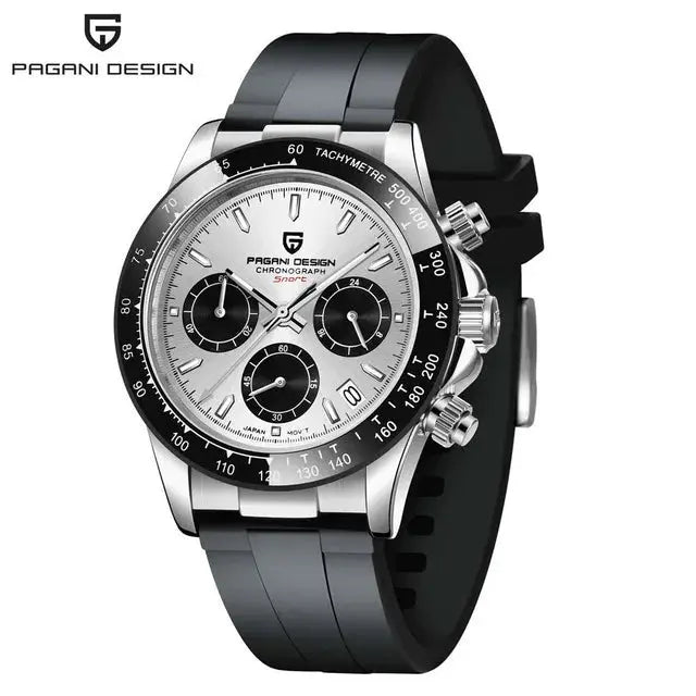 PAGANI DESIGN PD-1664 – Men's Quartz Watch 40mm Chronograph Sapphire 10BAR Gola Watches