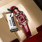 POEDAGAR Luxury High Quality Women Wristwatch Waterproof Date Rectangle Watch For Woman Leather Quartz Women's Watches Reloj+Box My Store