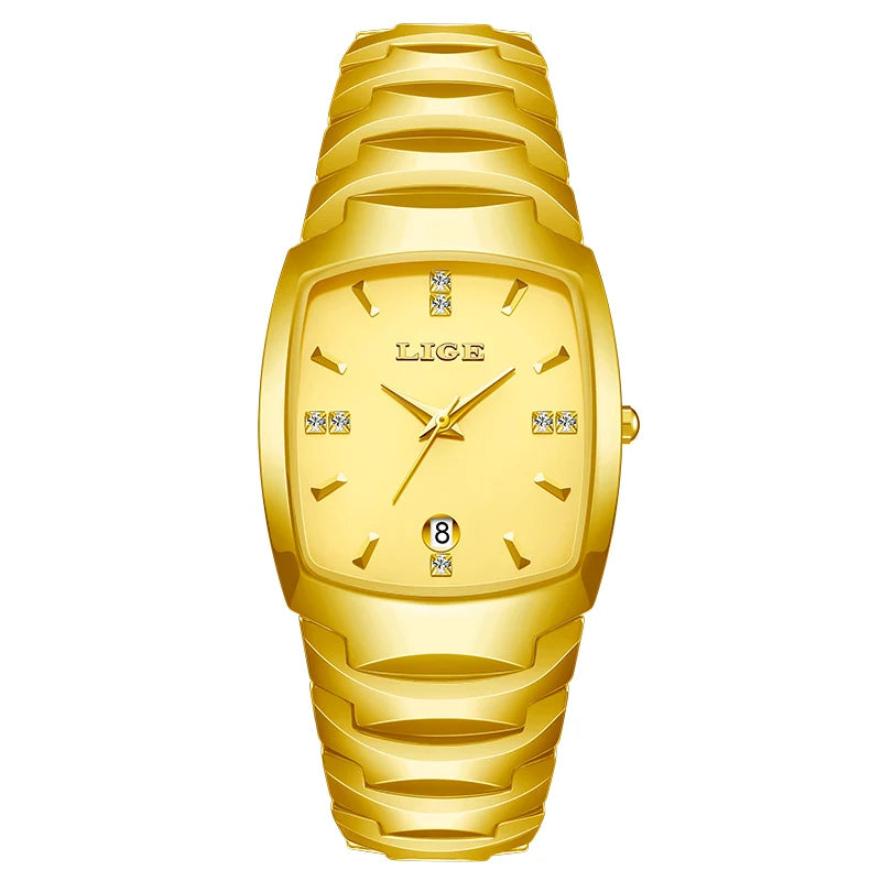 LIGE New Ladies Waterproof Watch Luxury Ceramic Braceletz Women Watches Creative Fashion Original Elegant Quartz Wristwatch Gift