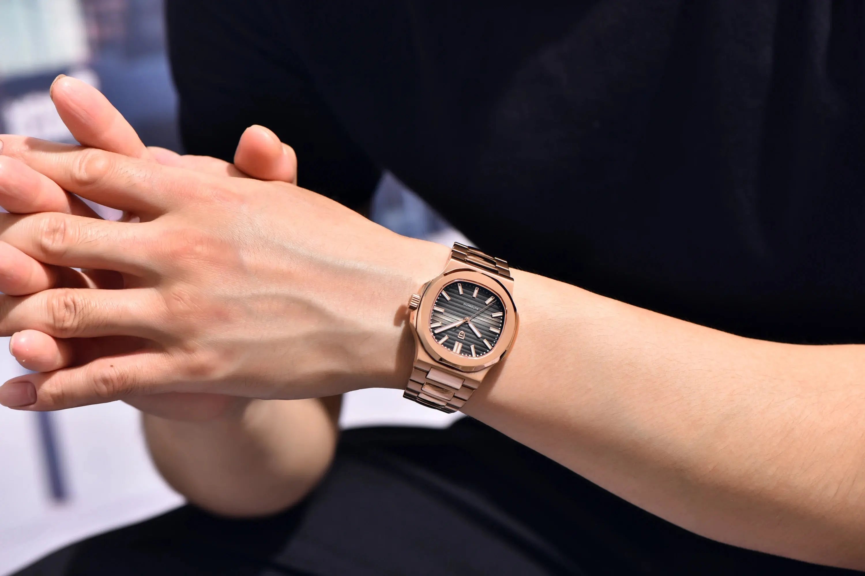 2025 New PAGANI DESIGN Watches Rose Gold Luxury Automatic Mechanical Men's Watch Sapphire Glass Stainless Steel Waterproof Clock Gola Watches