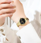 CURREN-Women's Simple Dial Wristwatch, Elegant and Charming Bracelet Quart Watches for Lady, Fashion Brand My Store