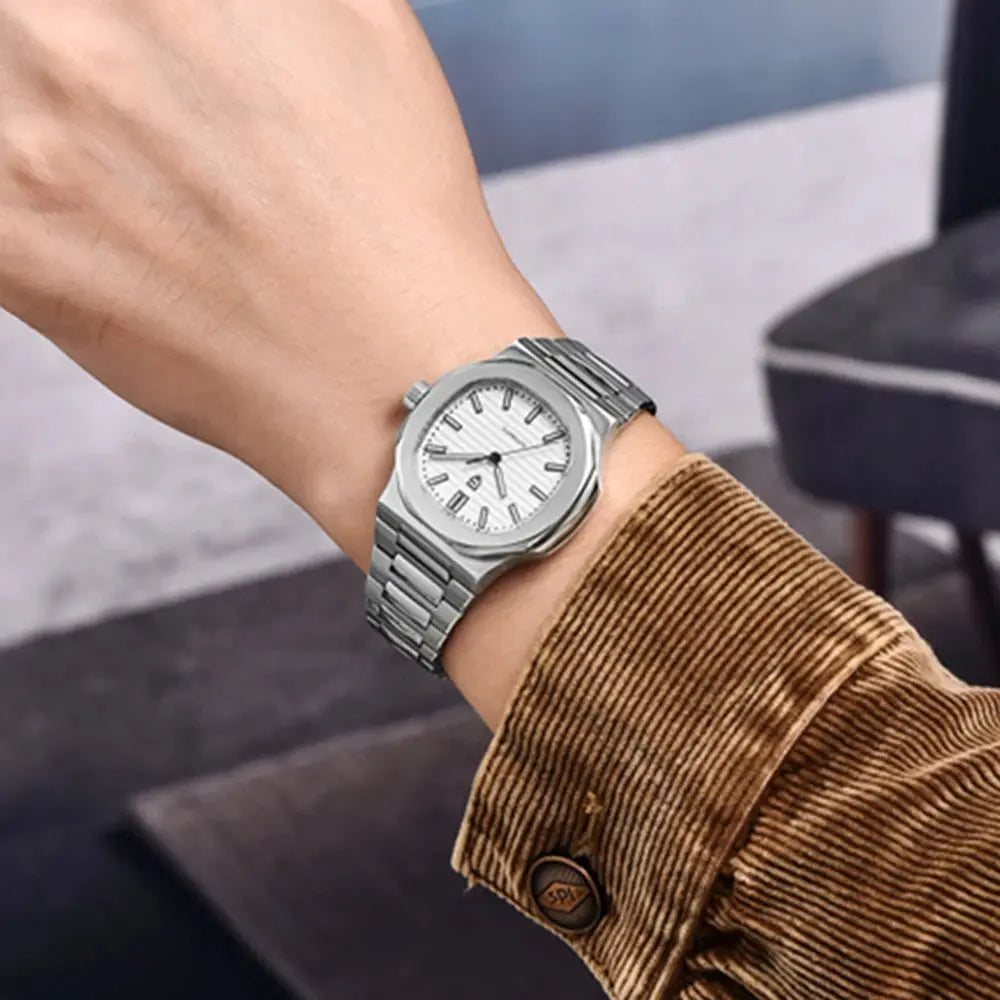 2025 New PAGANI DESIGN Watches Rose Gold Luxury Automatic Mechanical Men's Watch Sapphire Glass Stainless Steel Waterproof Clock Gola Watches