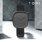 TOMI Watch Minimalist Men's Square Fashion Ultra thin Watch Minimalist Women's High Quality Elegant Quartz Watch Clock Gift Gola Watches
