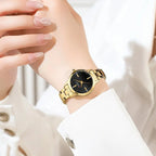 CURREN-Women's Simple Dial Wristwatch, Elegant and Charming Bracelet Quart Watches for Lady, Fashion Brand My Store