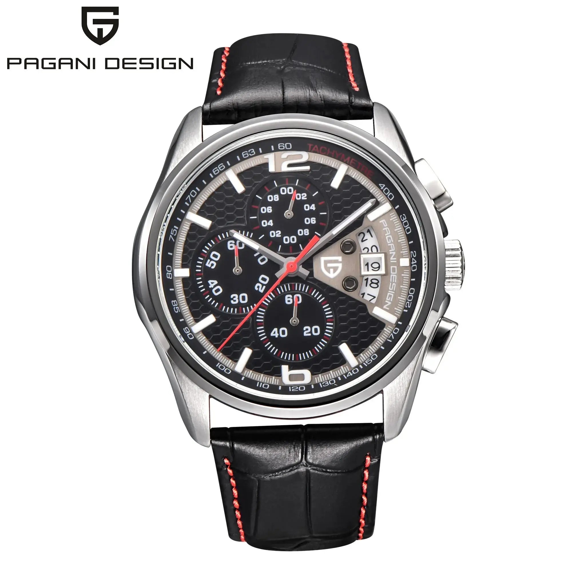 Pagani Design 2025 New Pd3306 Men's Quartz Watch Sapphire Stainless Steel 5Bar Luminous Reloj Hombre Gola Watches