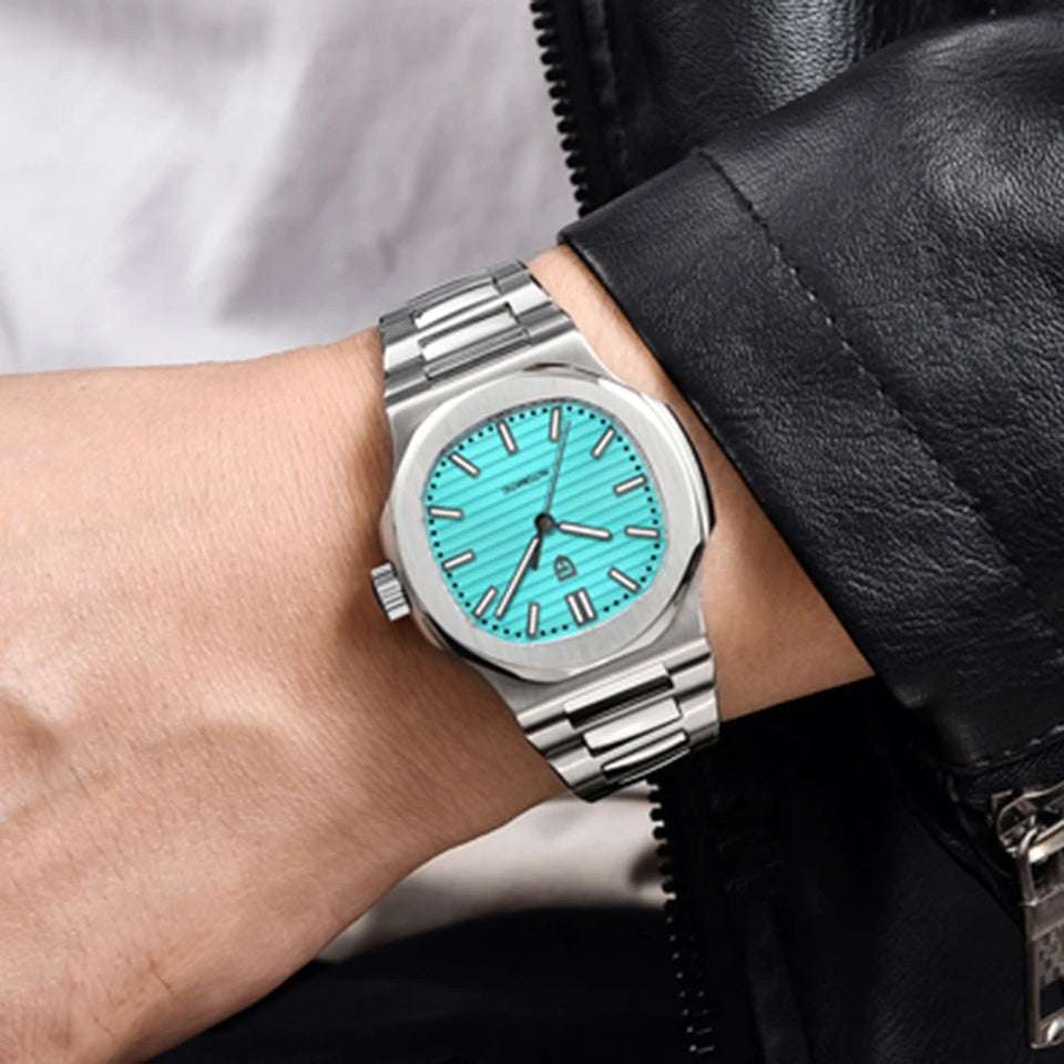 2025 New PAGANI DESIGN Watches Rose Gold Luxury Automatic Mechanical Men's Watch Sapphire Glass Stainless Steel Waterproof Clock