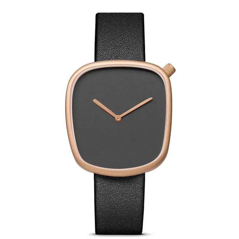 TOMI Watch Minimalist Men's Square Fashion Ultra thin Watch Minimalist Women's High Quality Elegant Quartz Watch Clock Gift Gola Watches