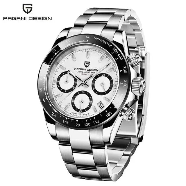 PAGANI DESIGN PD-1664 – Men's Quartz Watch 40mm Chronograph Sapphire 10BAR Gola Watches