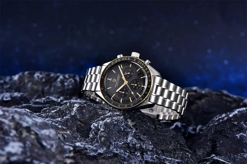 PAGANI DESIGN Moonwatch PD-1701 — Premium Chronograph with Japanese VK63 Movement Gola Watches