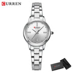 CURREN-Women's Simple Dial Wristwatch, Elegant and Charming Bracelet Quart Watches for Lady, Fashion Brand My Store