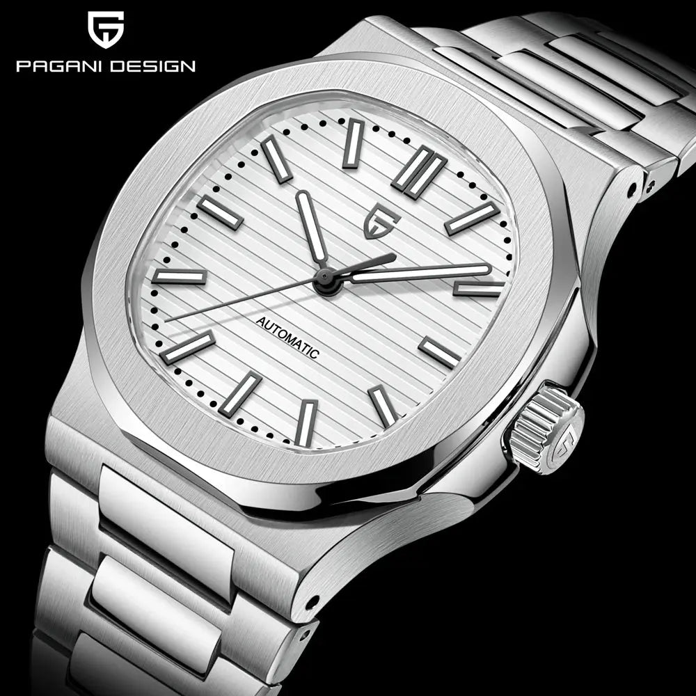 2025 New PAGANI DESIGN Watches Rose Gold Luxury Automatic Mechanical Men's Watch Sapphire Glass Stainless Steel Waterproof Clock Gola Watches