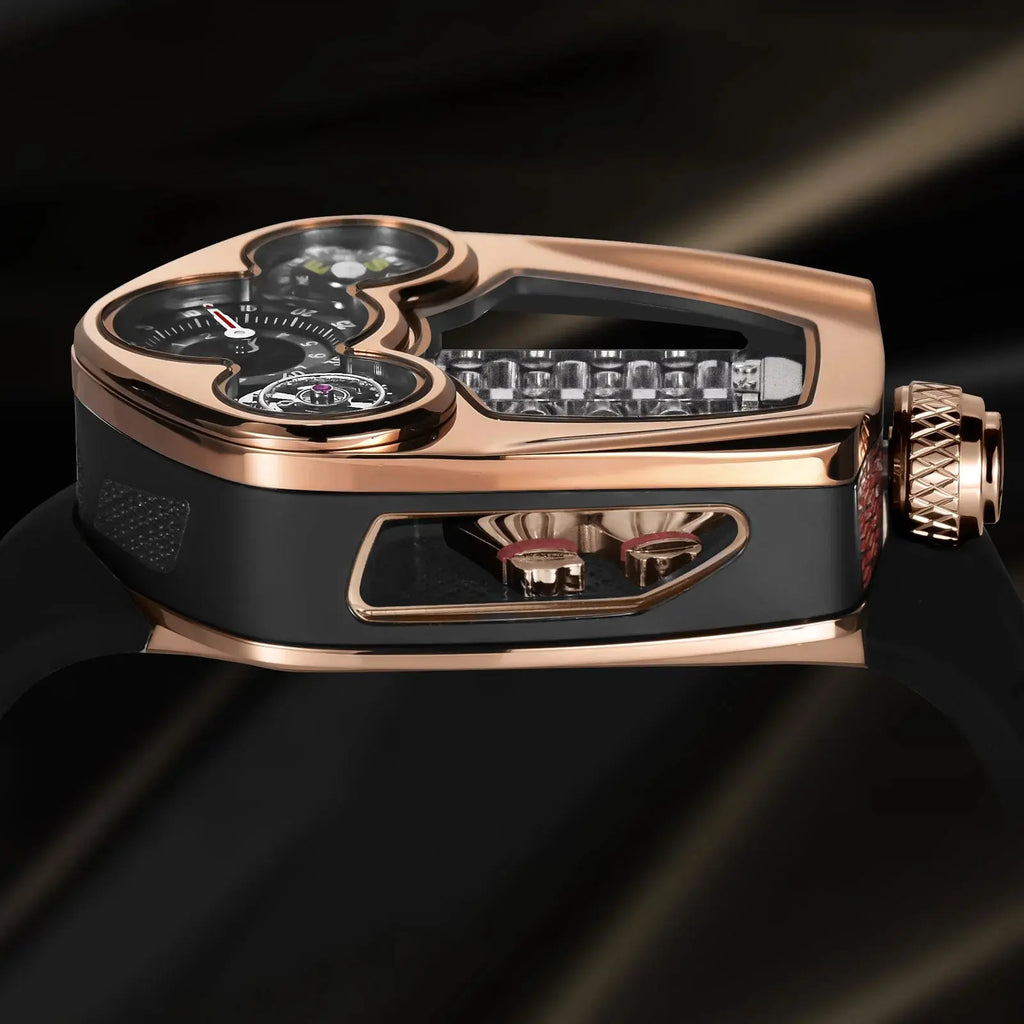 NEW PINDU Design Engine Series Quartz Watch Men Stainless steel Compass Waterproof TOP-luxurious Swiss quartz 762 movement watch Gola Watches