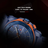 NAVIFORCE Luxury Fashion Quartz Watches for men Silicone Strap Hand Clock 50m Waterproof Japan Movement Man Sports Wristwatches